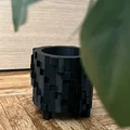 Chậu trồng cây phong cách pixel - Mẫu in 3D đẹp và tiện lợi - Thumbnail 2