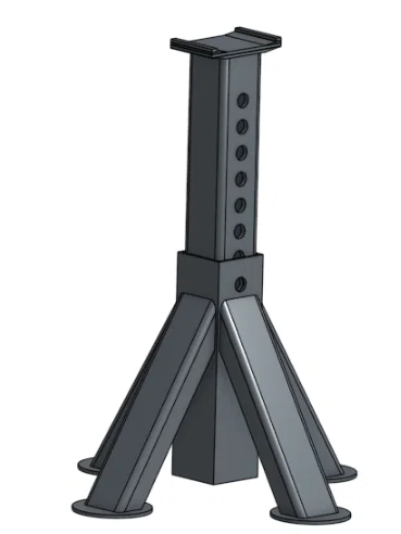 Mô hình tỉ lệ Jack Stand (Giá đỡ kích) – bộ kit lắp ráp - Image 1