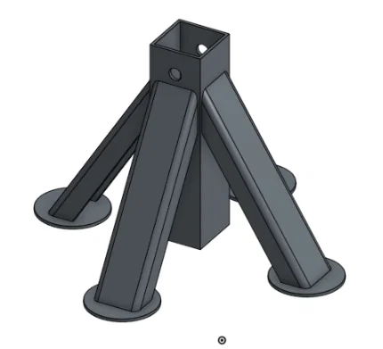 Mô hình tỉ lệ Jack Stand (Giá đỡ kích) – bộ kit lắp ráp - Image 2