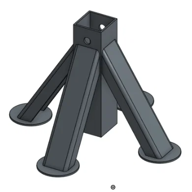 Mô hình tỉ lệ Jack Stand (Giá đỡ kích) – bộ kit lắp ráp