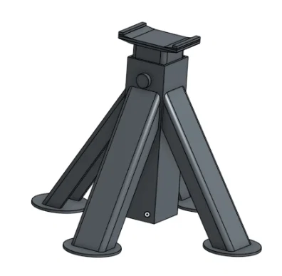 Mô hình tỉ lệ Jack Stand (Giá đỡ kích) – bộ kit lắp ráp - Image 4
