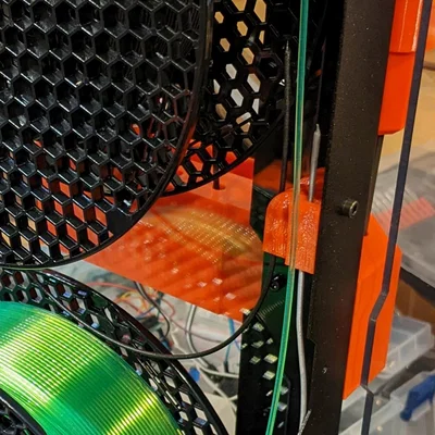 Phụ kiện kẹp dẫn sợi nhựa 3 khe cho Prusa Enclosure
