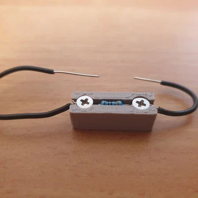 Bộ Nối 2 Dây + Socket Điện Trở, Dùng Ốc M2.5x6mm