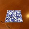 Miếng lót ly nghệ thuật phong cách Keith Haring - In 3D dễ dàng - Thumbnail 1