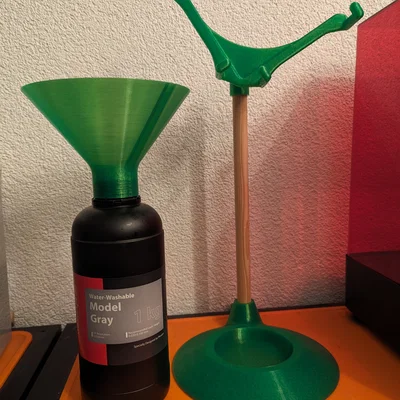 Giá đỡ xả nhựa resin cho Phrozen Sonic Mighty 4K tiện lợi