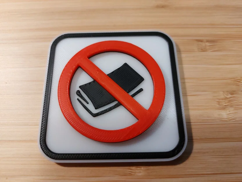 Logo “No Flyers” dán hộp thư (không nhận quảng cáo) - Image 1