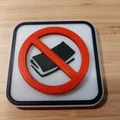 Logo “No Flyers” dán hộp thư (không nhận quảng cáo) - Thumbnail 1