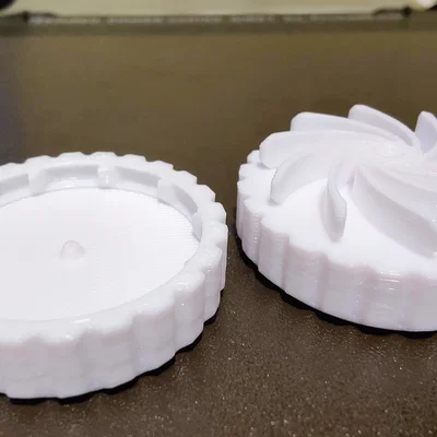 Mô hình đồ chơi Fidget xoay bánh cóc in 3D độc đáo