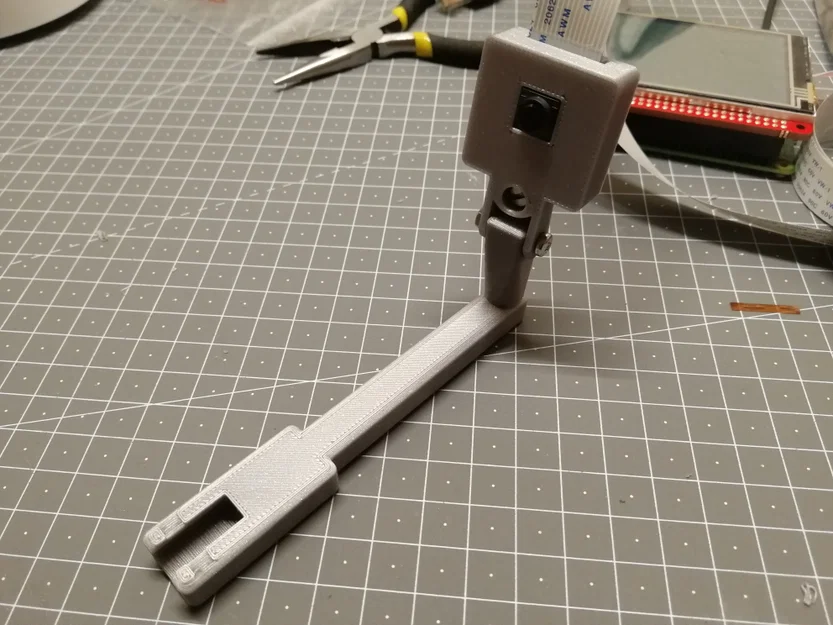 Ngàm gắn camera Raspberry Pi lên bed (Prusa MK3) – tùy biến được - Image 1