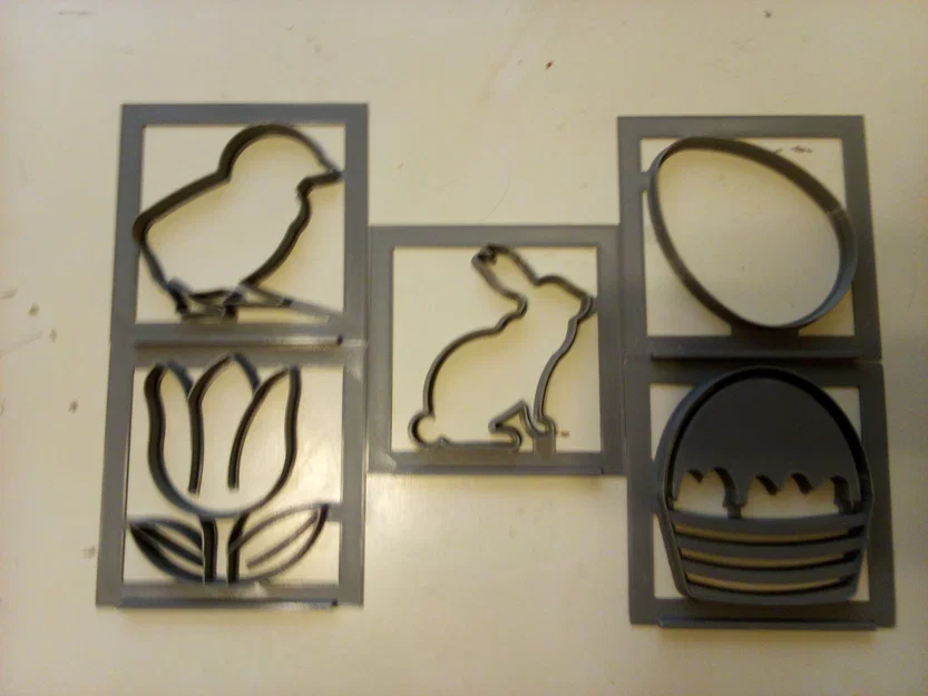 Khuôn cắt bánh quy Easter (Easter Cookie Cutters) - Image 1