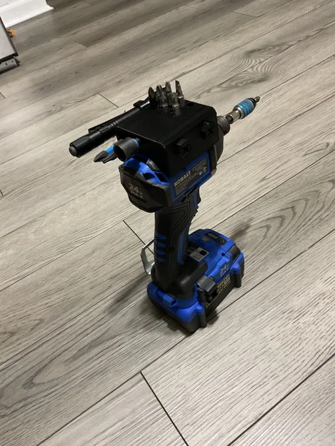Impact Driver Multiple Bit Holder Mountable-Universal – Giá đỡ nhiều mũi bit gắn đa dụng - Image 3