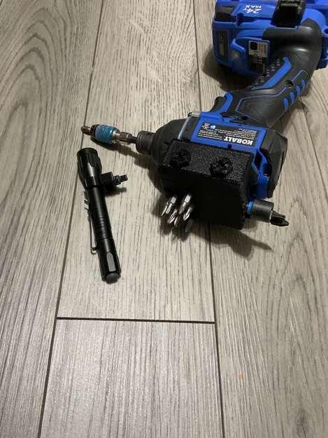 Impact Driver Multiple Bit Holder Mountable-Universal – Giá đỡ nhiều mũi bit gắn đa dụng - Image 9