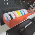 Giá đỡ cuộn dây điện gắn bảng treo có nắp đậy - Thumbnail 3