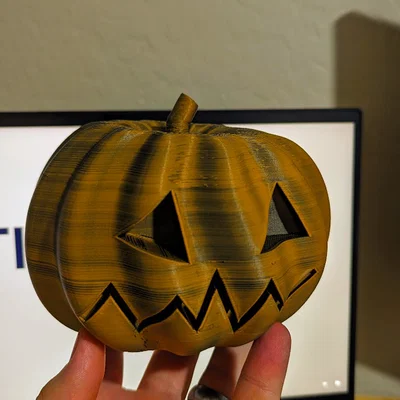 Mô hình quả bí ngô Jack-O'-Lantern trang trí Halloween độc đáo