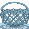 Giỏ đựng trứng Phục sinh (Easter Basket) thiết kế lưới tinh xảo - Thumbnail 1