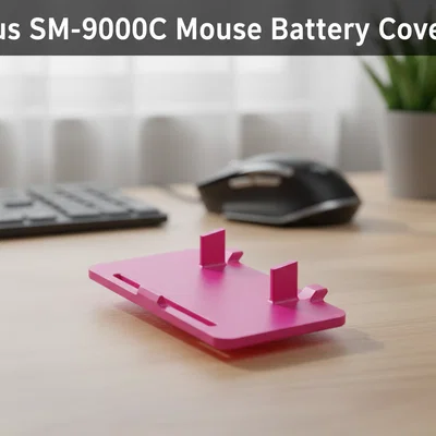 Nắp đậy pin cho chuột Nexus SM-9000C - Mô hình 3D thay thế hoàn hảo