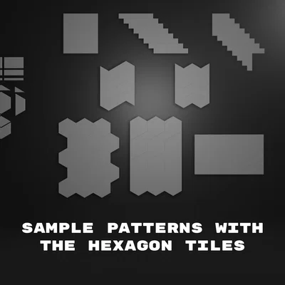 PokéTiles – Bộ tile lục giác chủ đề Pokémon ghép hình tessellating