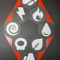 PokéTiles – Bộ tile lục giác chủ đề Pokémon ghép hình tessellating - Thumbnail 6