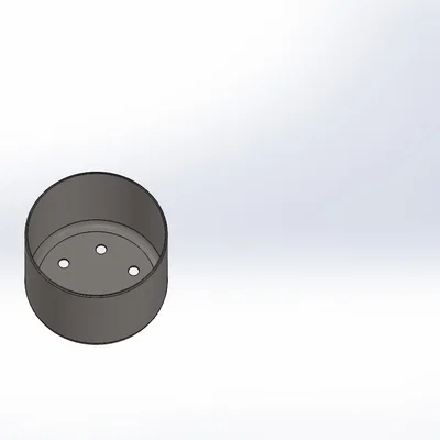 Chậu Trồng Cây Mọng Nước 3D (Plain Pot) Có Khay Thoát Nước