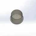 Chậu Trồng Cây Mọng Nước 3D (Plain Pot) Có Khay Thoát Nước - Thumbnail 3