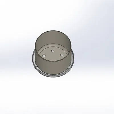Chậu Trồng Cây Mọng Nước 3D (Plain Pot) Có Khay Thoát Nước