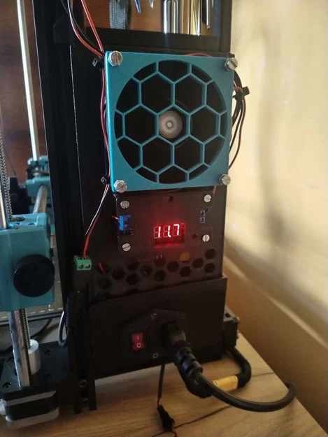 Nắp che PSU quạt 80mm cho Sovol SV06/SV06+ - Image 2