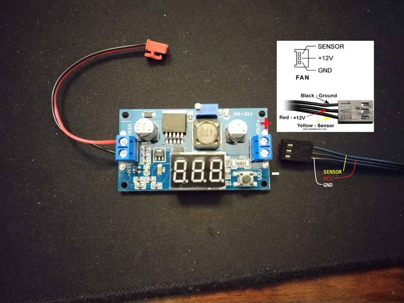 Nắp che PSU quạt 80mm cho Sovol SV06/SV06+ - Image 3