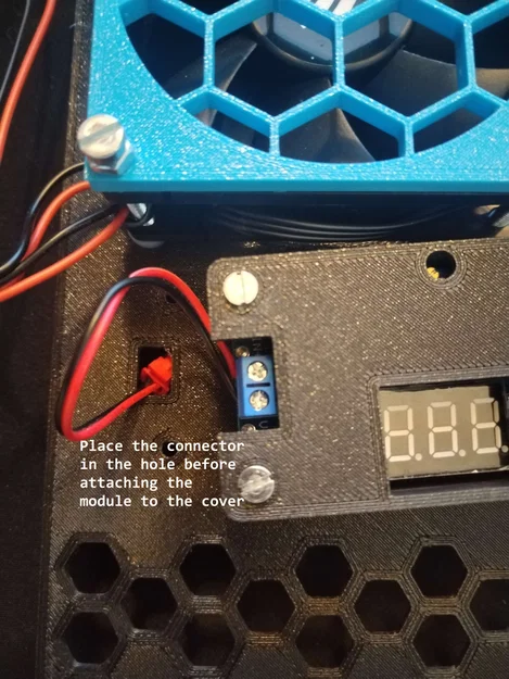 Nắp che PSU quạt 80mm cho Sovol SV06/SV06+ - Image 8
