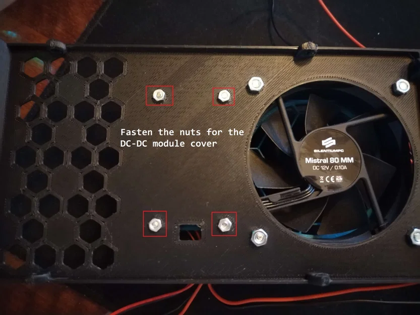 Nắp che PSU quạt 80mm cho Sovol SV06/SV06+ - Image 9
