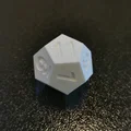 Bộ xúc xắc 12 mặt kèm hộp đựng (Dice Box) in 3D độc đáo - Thumbnail 3