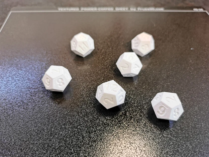 Bộ xúc xắc 12 mặt kèm hộp đựng (Dice Box) in 3D độc đáo - Image 4