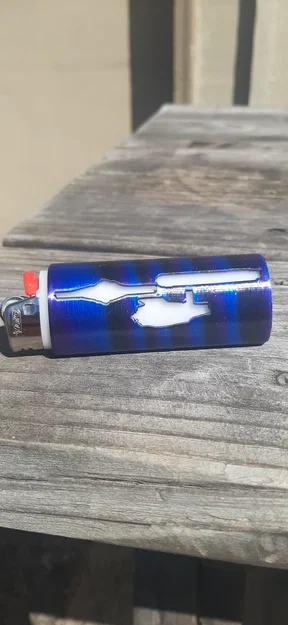 Ốp bật lửa Star Trek Enterprise cho Bic full size - Image 1