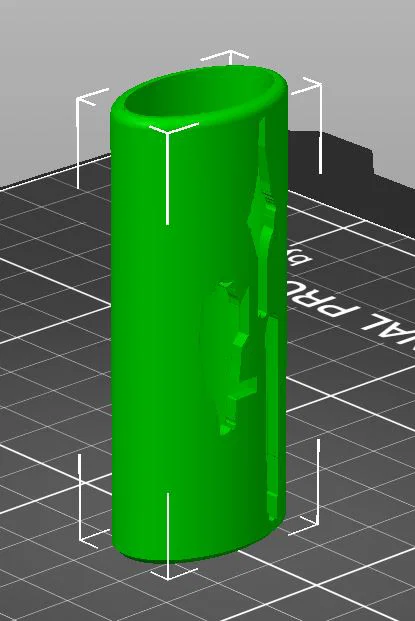 Ốp bật lửa Star Trek Enterprise cho Bic full size - Image 3