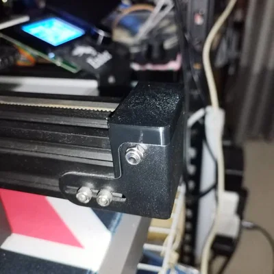 Nắp đậy thanh ray trục Y mỏng cho Ender 3 Pro (Tránh va chạm bàn in)