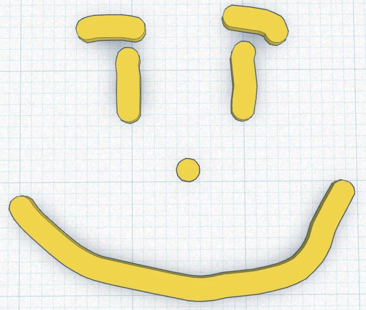 Bộ khuôn mặt cười 3D trang trí nhà cửa Don't Worry Be Happy - Image 1