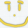 Bộ khuôn mặt cười 3D trang trí nhà cửa Don't Worry Be Happy - Thumbnail 1