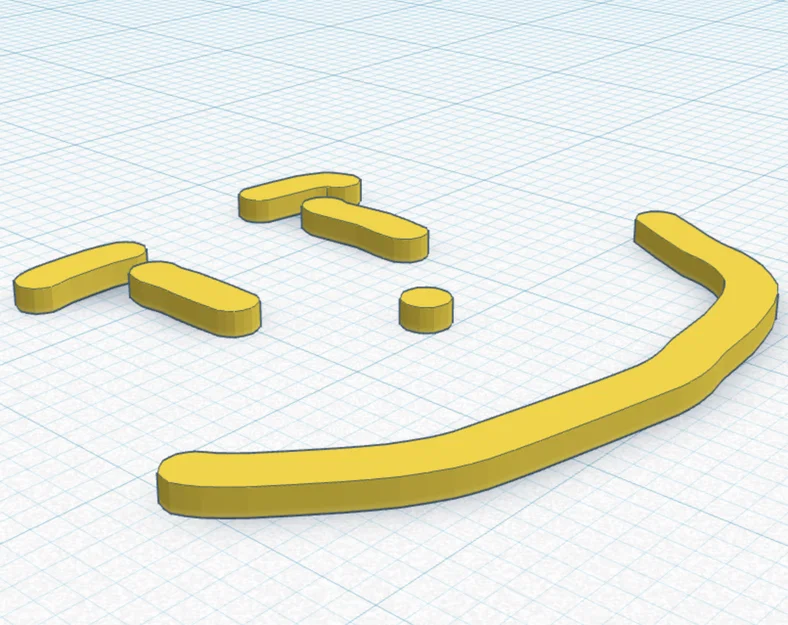 Bộ khuôn mặt cười 3D trang trí nhà cửa Don't Worry Be Happy - Image 2