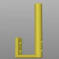 Giá treo khăn giấy (Kitchenpaper holder) in 3D cho căn bếp gọn gàng - Thumbnail 1