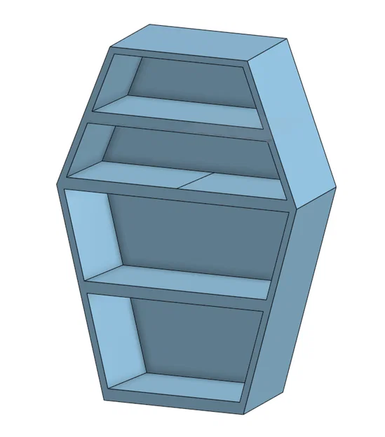 Kệ Trưng Bày Hình Quan Tài (Coffin Shelf) - Image 1