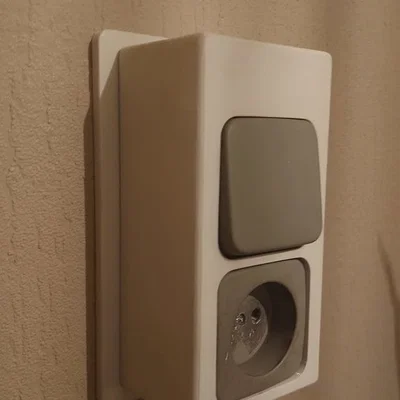 Nắp che WiFi Switch cho ổ cắm & công tắc tường ABB Busch Jaeger