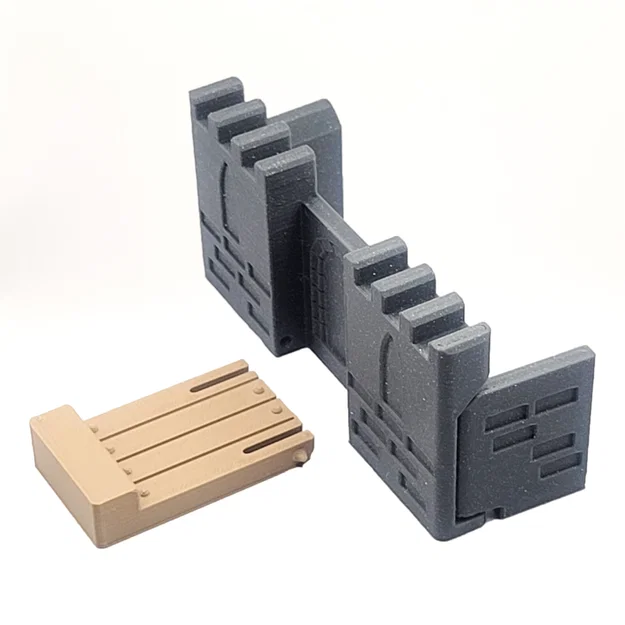 Kệ ĐT Lâu Đài Bỏ Túi - Print-in-Place gập gọn, cầu kéo (Drawbridge) - Image 8