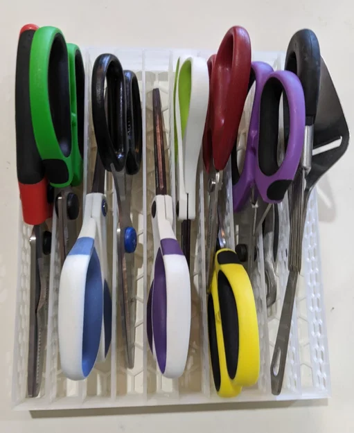 Khay Sắp Xếp Kéo (Scissor Organizer) - Image 1