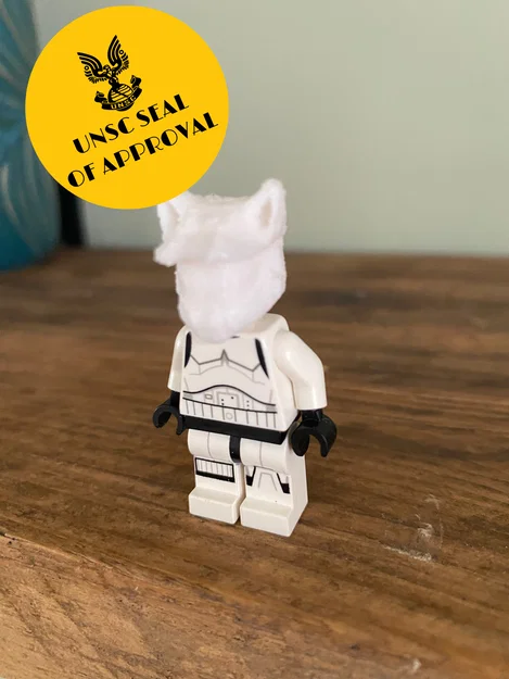 Mũ Lego Meownir (Tai Mèo) Cho Mô Hình Spartan - Tự In 3D - Image 1