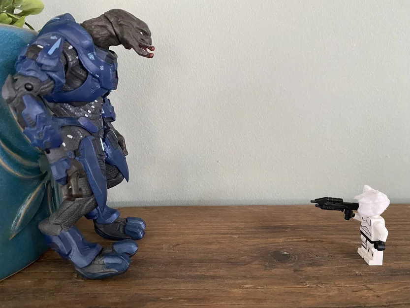 Mũ Lego Meownir (Tai Mèo) Cho Mô Hình Spartan - Tự In 3D - Image 6