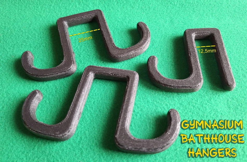 Móc/giá treo di động cho phòng tắm gym (Portable Gymnasium Bathhouse Hangers/Hooks) - Image 3