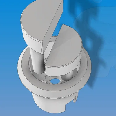 Giải pháp sửa chữa nút nhấn bồn cầu bằng in 3D tiết kiệm