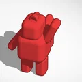 Móc khóa phi hành gia (Spaceman Keychain) - Mẫu in 3D dễ thương - Thumbnail 5