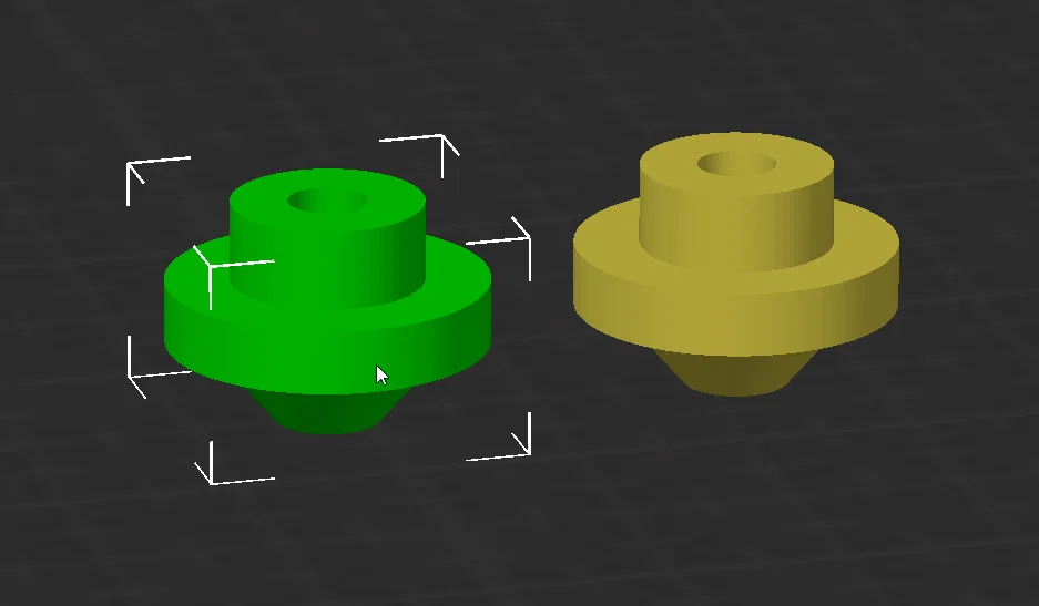 Miếng insert adapter cho cục tạ DIY gyroscope (M5) - Image 4
