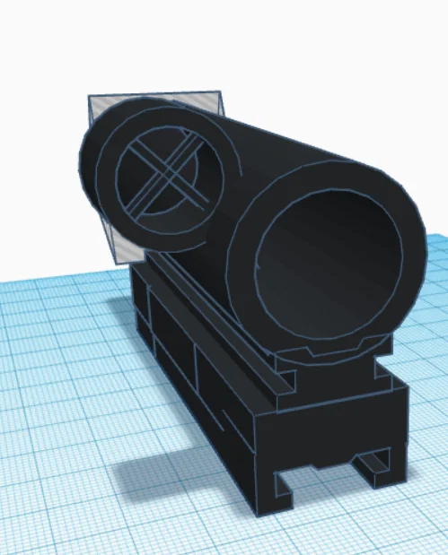 Ống ngắm Nerf optic sight thiết kế riêng cho người thuận tay trái - Image 3