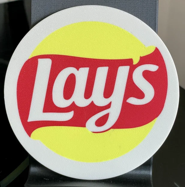 Miếng lót ly Lay's (Coaster) in 3D cực đẹp và độc đáo - Image 1